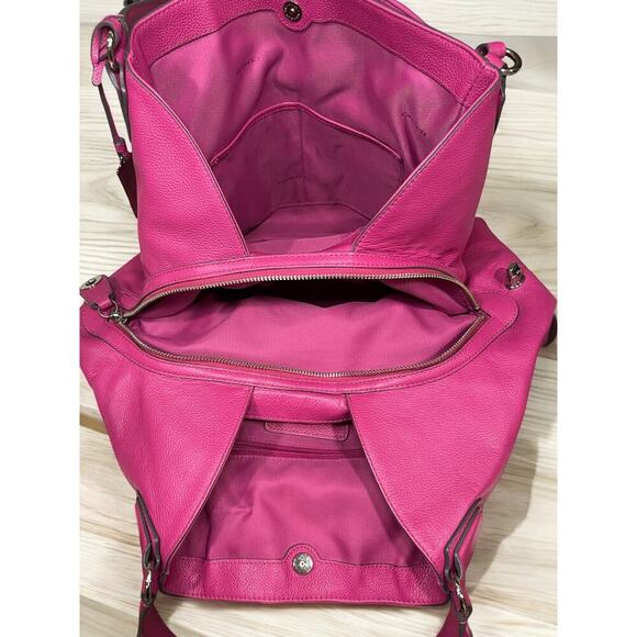 Coach 33547 Edie Leather Turn Lock Shoulder Bag - Picture 5 of 11